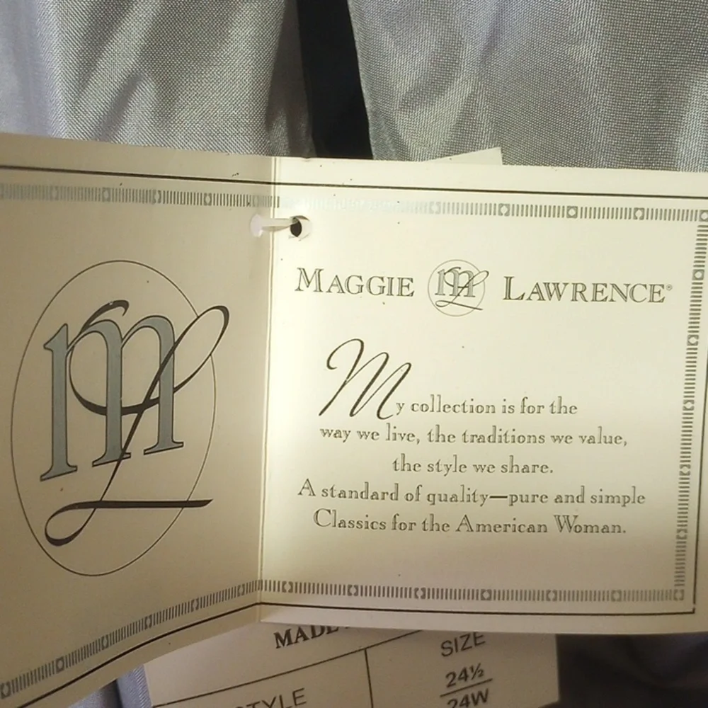 Plus Size Maggie Lawrence Trench Coat - Picture 7 of 9